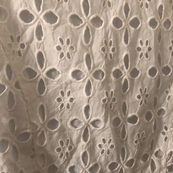 Adorable Ruffle eyelet wrap top - Picture 3 of 3